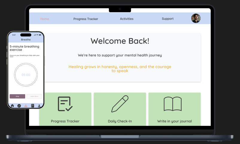 Mindful Moments Main Screen